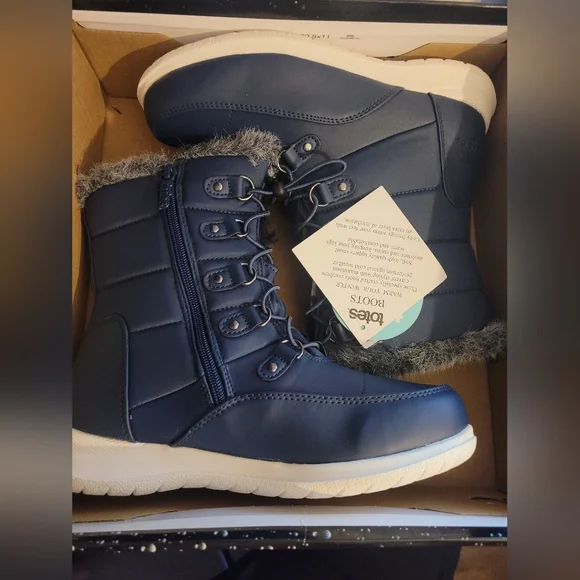 Totes women water resistance snow boots - Picture 2 of 8